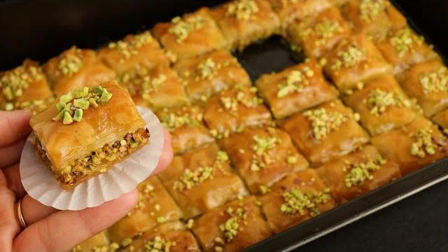 Receita Fácil de Baklava com Pistache