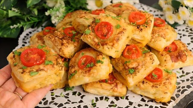 Rolo de Frango com Pesto e Massa Folhada