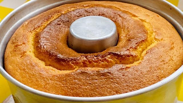 Desmancha na Boca – Bolo de Fubá Mega Fofinho Feito no Liquidificador