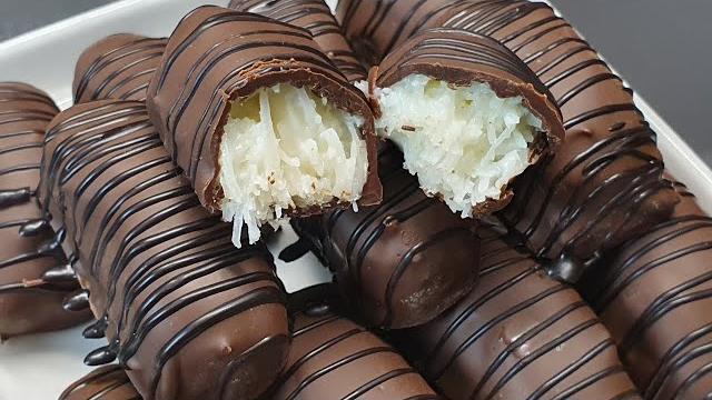 Delícia de Coco com Cobertura de Chocolate: Receita Fácil e Rápida