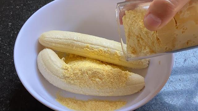 Receita Deliciosa: Bolo de Banana com Fubá na Frigideira