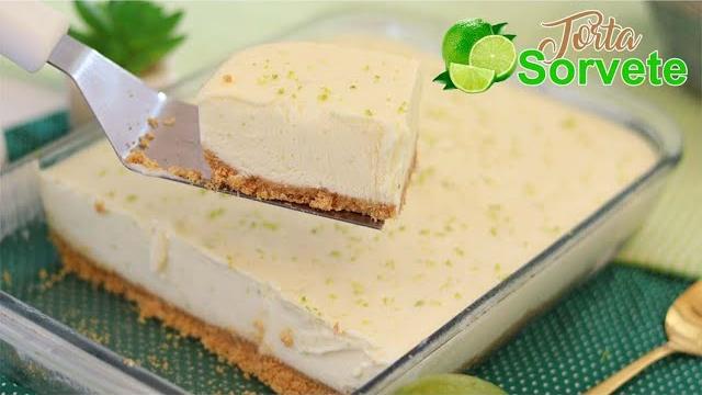 Torta Sorvete de Limão: A Sobremesa Perfeita para Dias Quentes