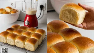 Pãezinhos de Liquidificador Fofinhos e Dourados