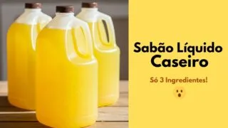 Sabão Líquido Caseiro Para Lavar Roupas – Só 3 Ingredientes! 😮