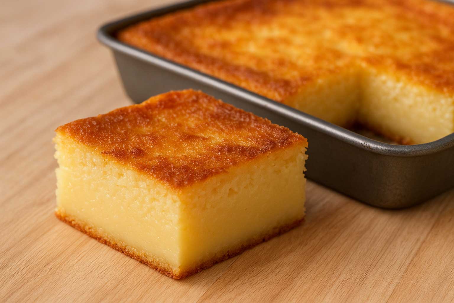 Bolo Cremoso de Liquidificador Que Derrete na Boca!