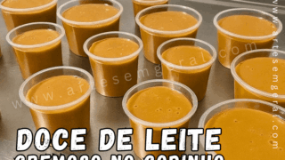 Doce de Leite Cremoso no Copinho: Receita Caseira, Perfeita Para Comer ou Vender
