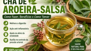 Chá de Aroeira-Salsa: Como Fazer, Benefícios e Como Tomar