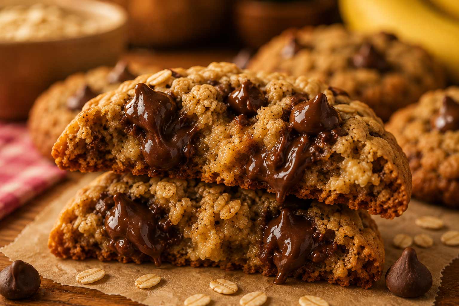 Interior Cremoso do Cookie