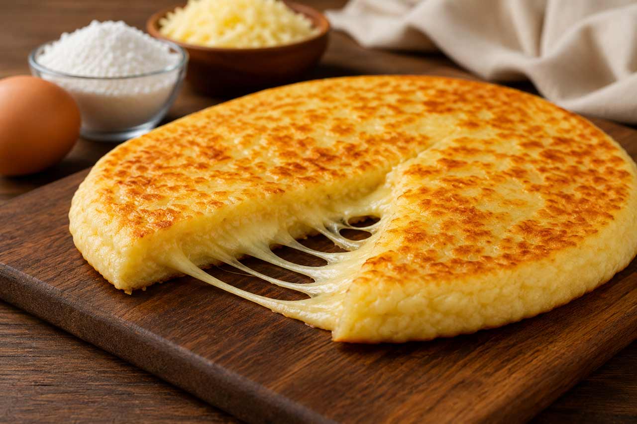 Pão de Queijo de Frigideira: Receita Fácil, Rápida e com Muito Queijo