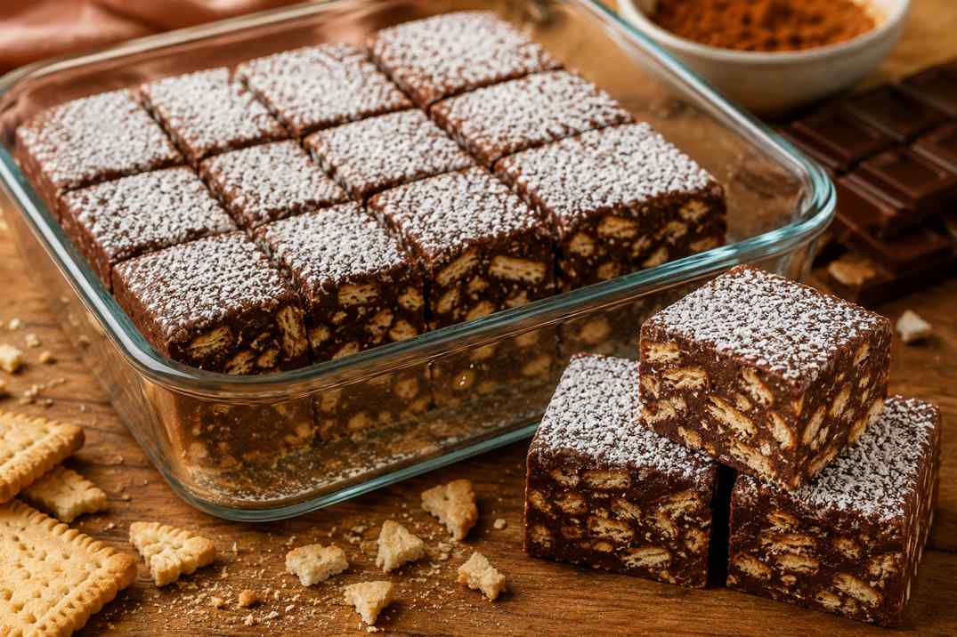 🍫 Palha Italiana Fácil e Deliciosa