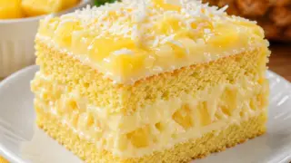 Bolo de Abacaxi Maravilhoso