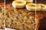 Bolo de Banana de Liquidificador