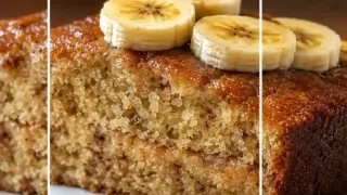 Bolo de Banana de Liquidificador: Fácil, Fofinho e Muito Saboroso