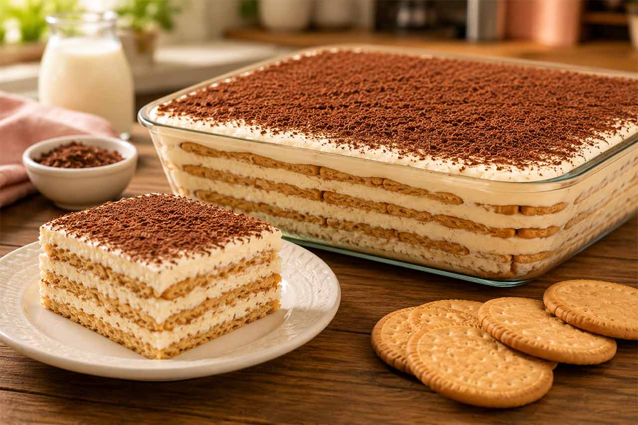 Bolo de Bolacha: Sobremesa Cremosa, Fácil e Sem Forno