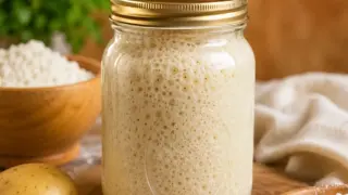 Fermento Caseiro para Pão: Como Fazer Fermento Natural Simples com Batata