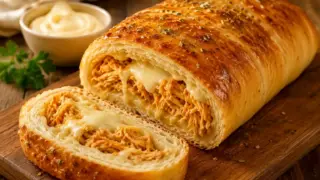 Pão Recheado com Frango e Catupiry: Receita Fácil, Fofinha e Muito Cremosa