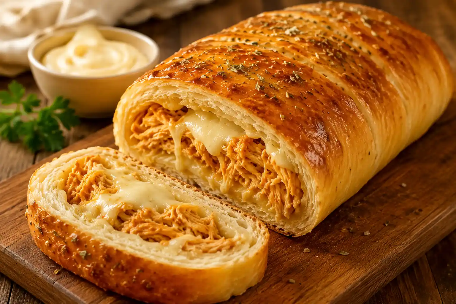 Pão Recheado com Frango e Catupiry: Receita Fácil, Fofinha e Muito Cremosa