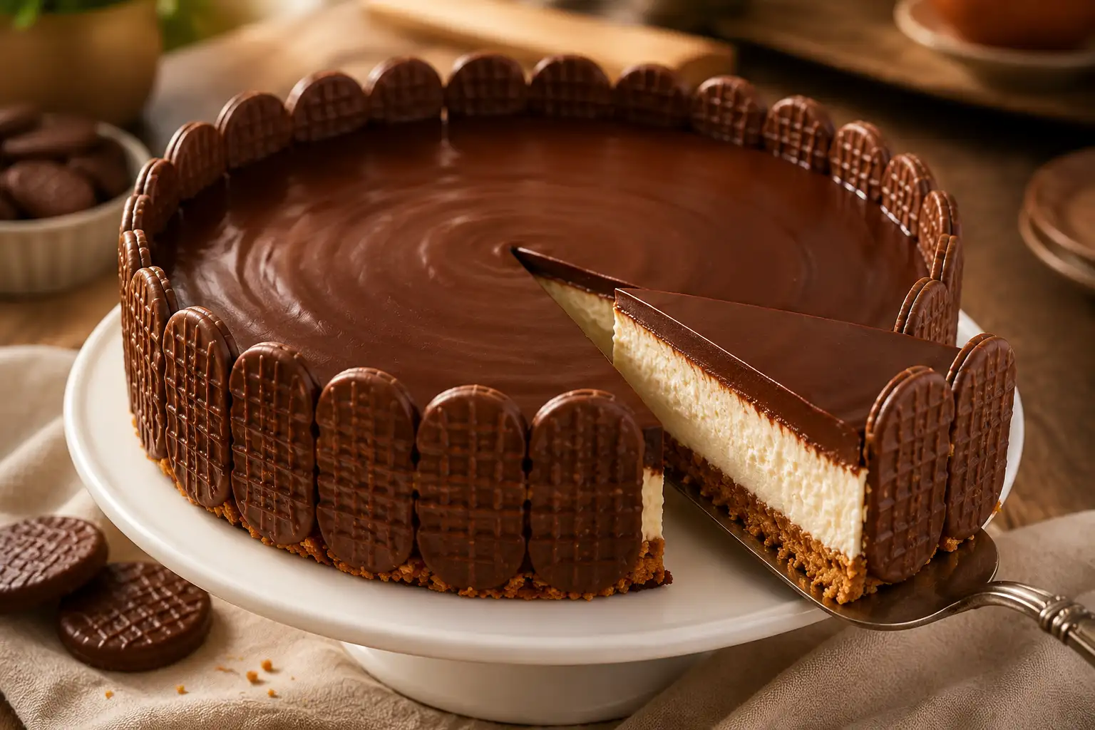 Torta Holandesa: Sobremesa Cremosa com Cobertura de Chocolate
