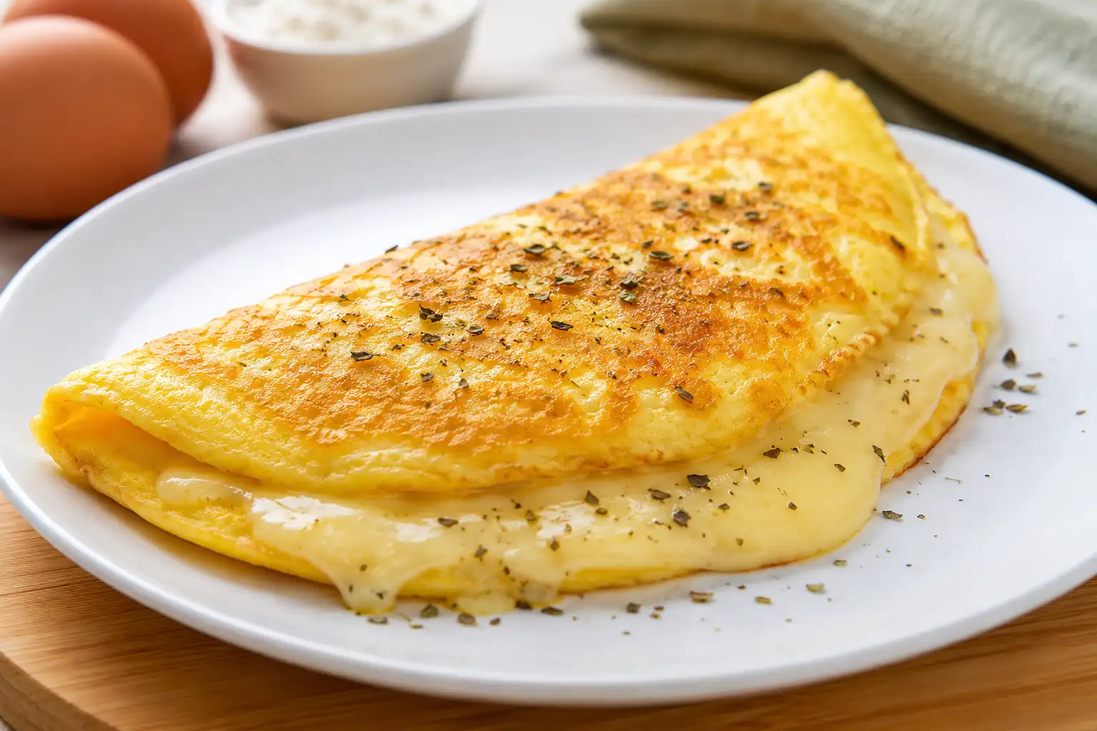 Omelete de Tapioca com Queijo: Fácil, Rápida e Deliciosa
