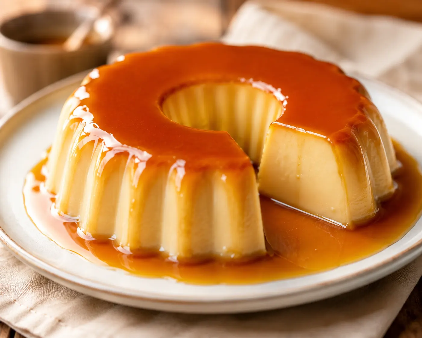 Pudim de Leite sem Forno
